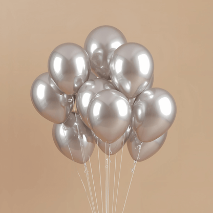 Helium balloon Dubai – silver color