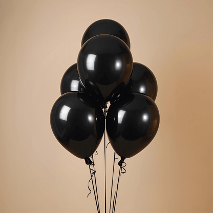 Helium balloon Dubai – black color