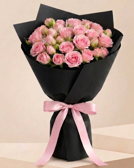 Pink Rose Bouquet premium roses