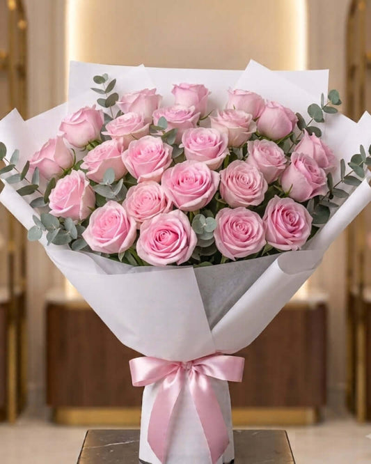 Pink Rose Bouquet  premium roses